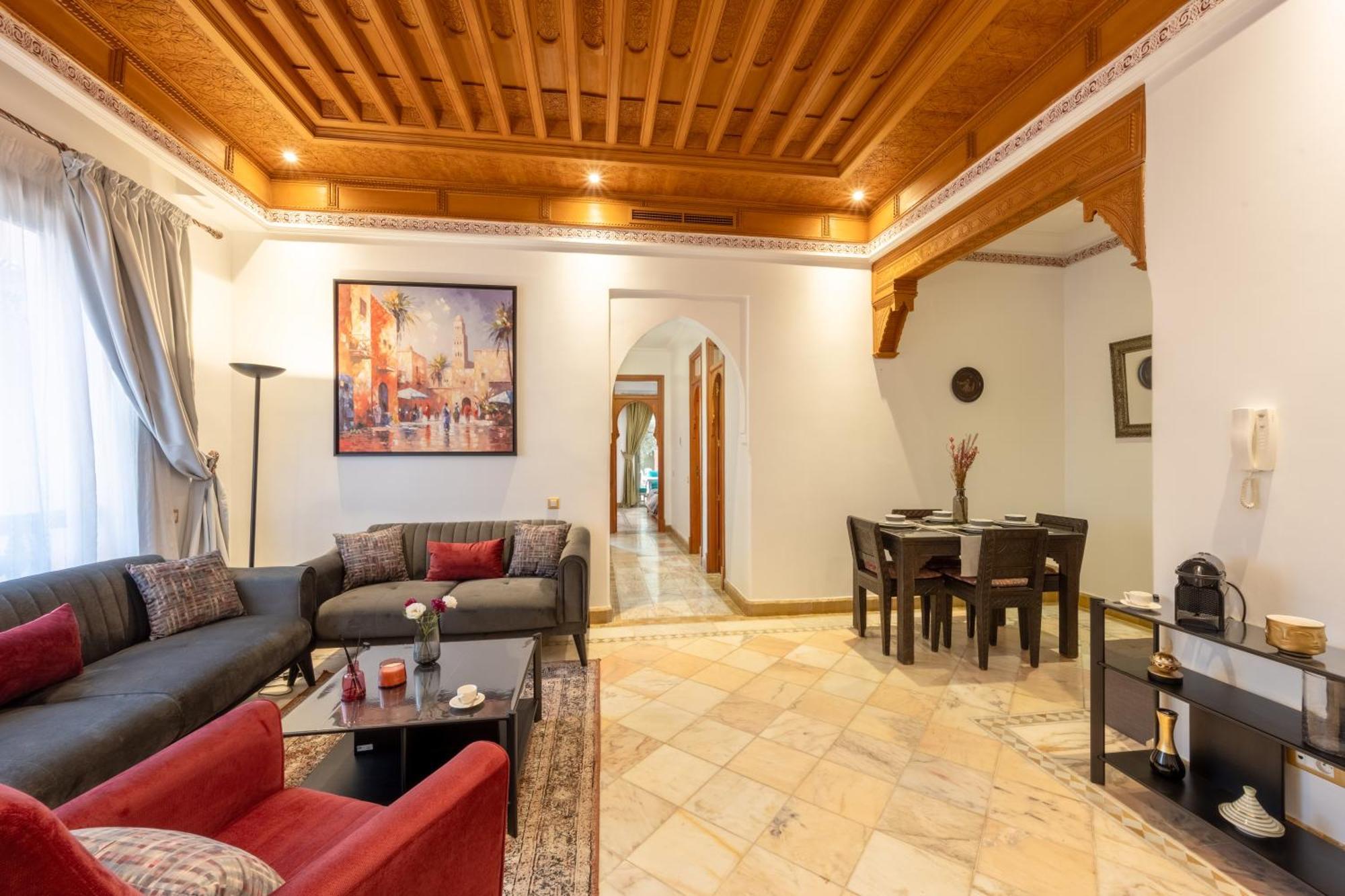 Appartement De Luxe A Palmeraie Village 2 Marrakesh Bagian luar foto